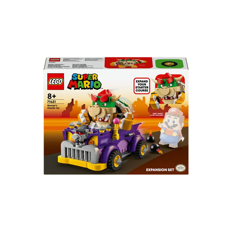 LEGO® Super Mario™ 71431 Ensemble d extension Bolide de Bowser