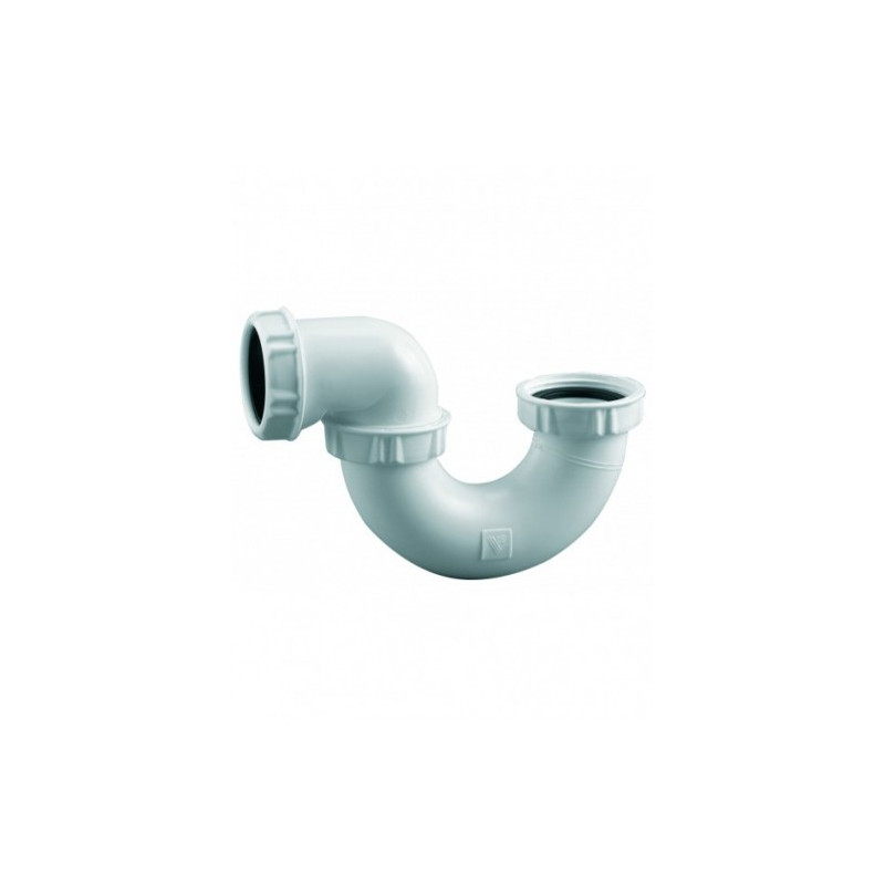 Siphon de baignoire en PVC sortie orientable blanc VALENTIN 00 560200 001 00