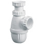 Siphon lavabo PVC blanc D32 à la hauteur réglable VALENTIN 00 610300 001 00
