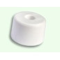 Butoir de sol caoutchouc blanc cylindrique hauteur 35mm diamètre 30mm AVL BB43035