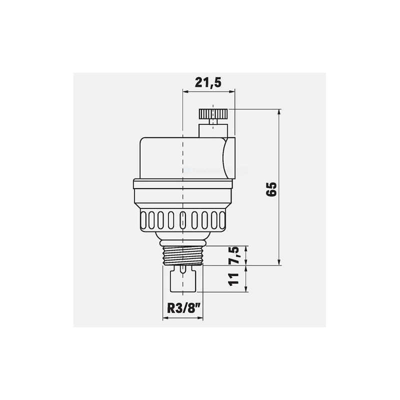 Purgeur automatique vertical MICROVENT 3 8 MKV WATTS L0251310