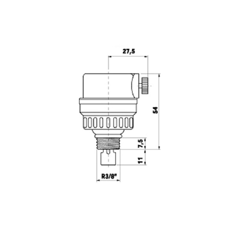 Purgeur automatique horizontal MICROVENT 3 8 MKL WATTS L0252310