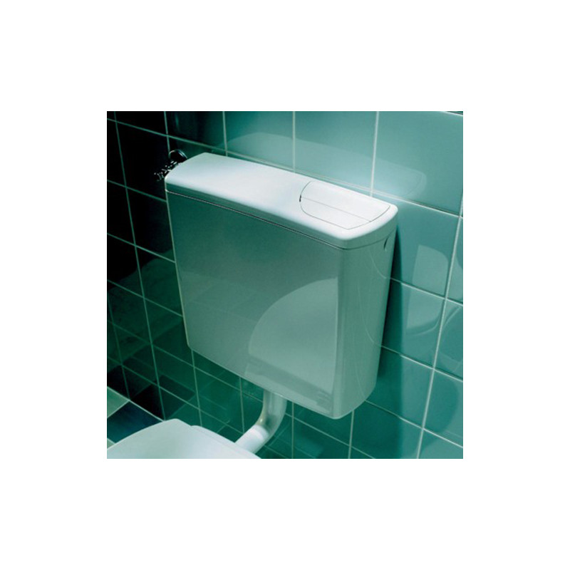 Réservoir WC indépendant semi bas double touche blanc AP140
