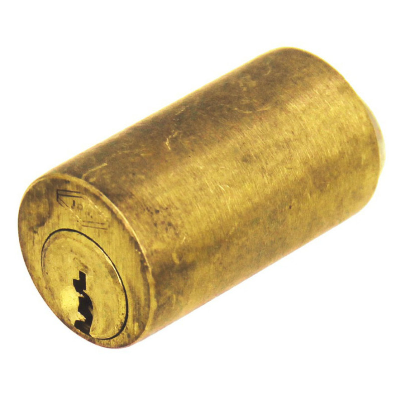 Cylindre extérieur 40mm laiton poli pour SECURICHAUFFE trois clés JPM 831740 03 0A