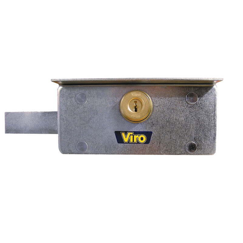 Serrure blindée de rideau métallique à cylindre rond VIRO VIR4201