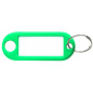 Porte étiquette vert avec anneau boite de 100 pièces STRAUSS 420473
