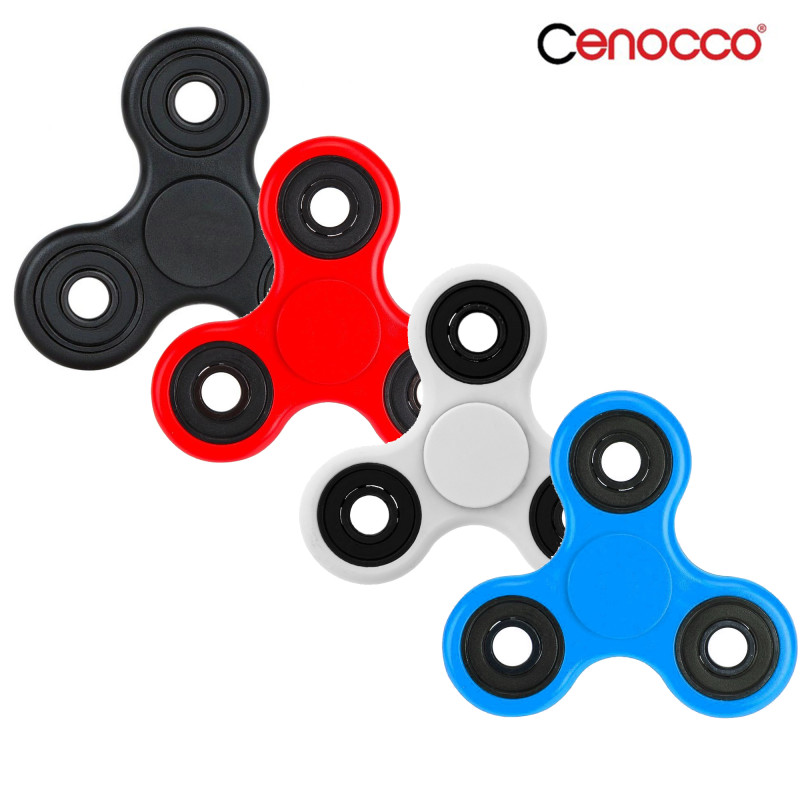 Cenocco Fidget spinner (toupie) Noire