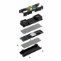 PNY - CS3150 XLR8 Gaming EPIC-X RGB - Disque dur SSD Interne - 1To - M.2 NVMe - RGB Heatsink (M280CS3150XHS-1TB-RB)
