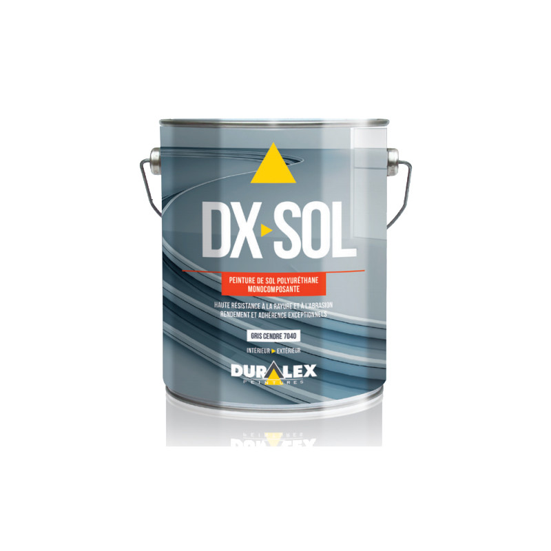 Peinture de sol polyuréthane DX Sol blanc 9003 3L DURALEX 112100154
