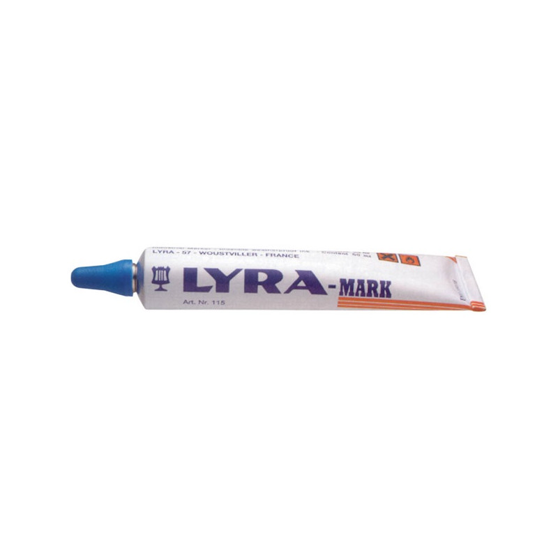 Tube de peinture MARK bleue LYRA L4150051