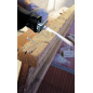 5 lames de scie sabre S 1222 VF Flexible for Wood and Metal 300mm BOSCH 2608656022