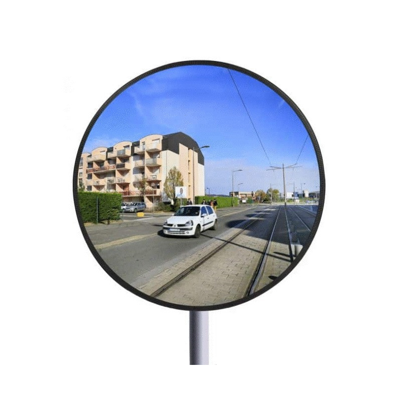 Miroir rond pour surveillance sur voies privées JPAG 400mm SOCOMIX JPAG407