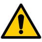 Panneau d avertissement triangulaire 100mm Danger général NOVAP 4180021