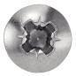 Vis à métaux tête cylindrique cruciforme inox A2 DIN 7985 3X25 boîte de 200 ACTON 622163X25