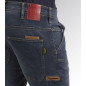 Pantalon de travail en jean STONE PLUS DIRTY WASHING bleu T40 DIADORA SPA 702.170752