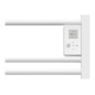 Radiateur sèche serviettes électrique RIVA 4 sans soufflerie 1000W blanc THERMOR 471258
