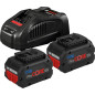 Perforateur SDS Plus 18V GBH18V 26 + 2 batteries ProCore 5,5Ah + chargeur + coffret L BOXX BOSCH 0611909001