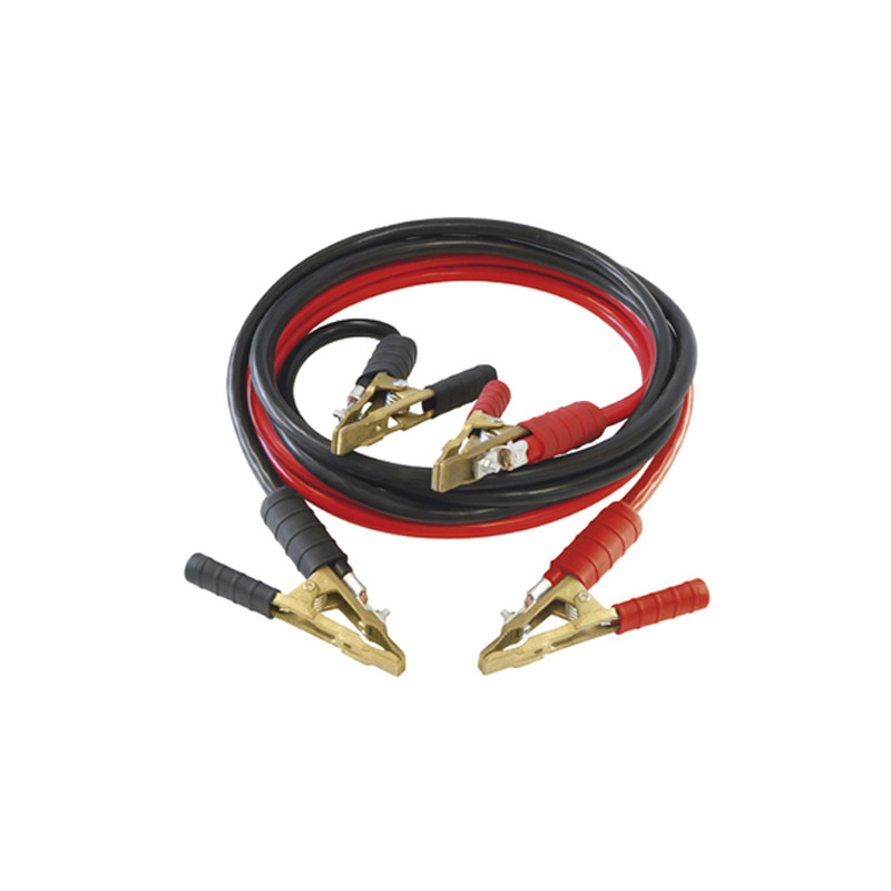 Câbles de démarrage 500A 3m 25mm² avec pinces laiton GYS 564015