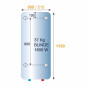 Chauffe eau électrique vertical mural blindé INITIO 150L ARISTON – 3000570