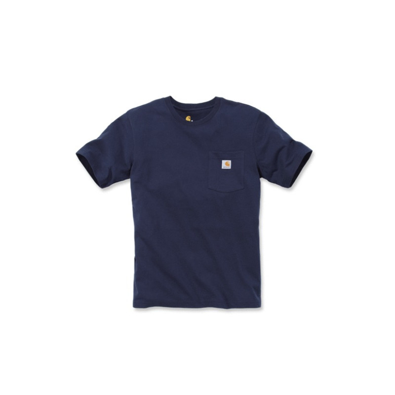 T shirt manches courtes WORKWEAR POCKET TS navy CARHARTT S1103296412S
