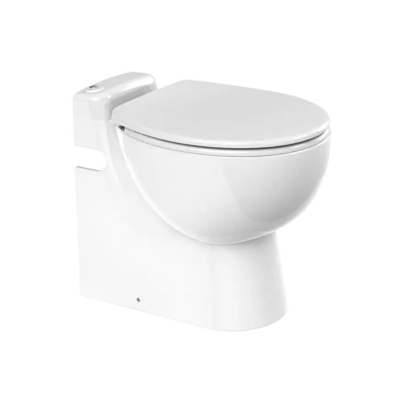 WC broyeur Sanicompact Pro double chasse économique avec lave mains SFA C11LV