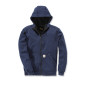 Sweat zippé coupe vent à capuche TM bleu marine CARHARTT S1101759412M