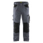 Pantalon artisan sans poches flottantes gris clair noir T38 BLÅKLÄDER 155618609499C44