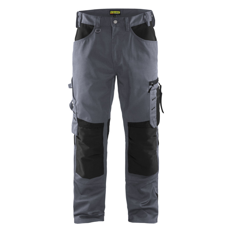 Pantalon artisan sans poches flottantes gris clair noir T44 BLÅKLÄDER 155618609499C50