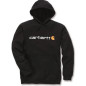 Sweat Shirt à capuche avec logo noir taile L CARHARTT S1100074001L
