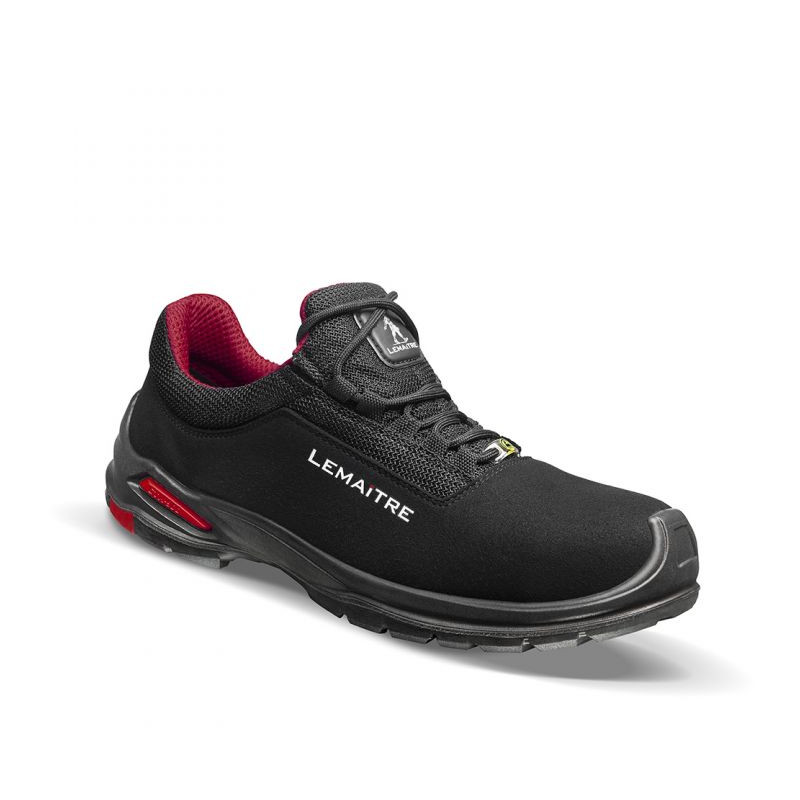 Chaussures basses en microfibre RILEY S3 SRC ESD noir P39 LEMAITRE SECURITE RILLS30NR.39