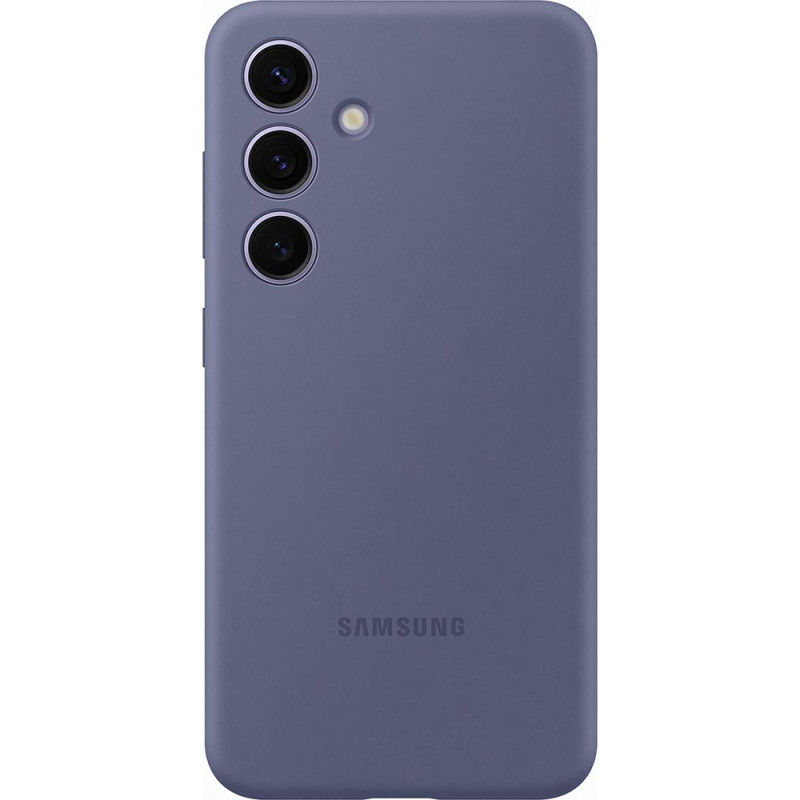 Coque en silicone pour Samsung Galaxy S24 Violet