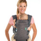 Porte bébé Flip ergonomique 4 en 1 gris - INFANTINO - Flip ergonomique 4 en 1 - Polyester - De 3,6 a 14,5 kg