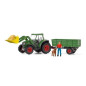 SCHLEICH - Tracteur avec remorque - 42608 - Gamme Farm World