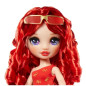 Rainbow High Swim & Style - Poupée mannequin ariculée 27 cm - Ruby (rouge) - Maillot de bain + Paréo - a partir de 4 ans