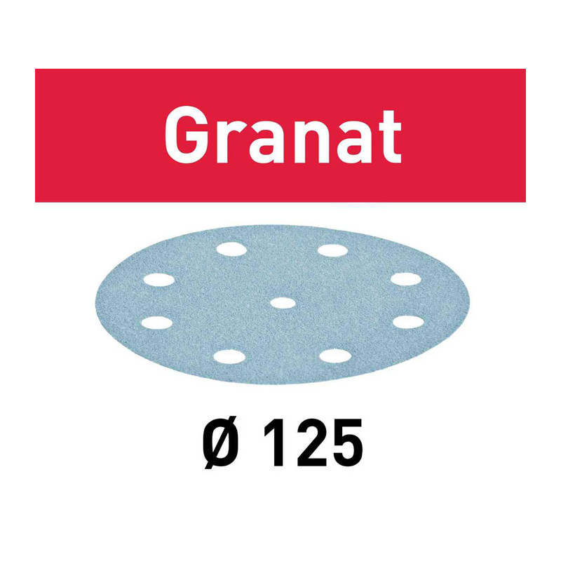 Abrasif GRANAT STF D125 8 P180 GR 10 FESTOOL 497149
