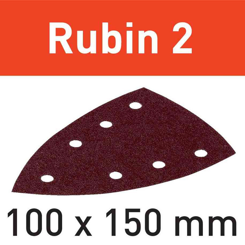 Abrasifs RUBIN 2 STF DELTA 7 P220 RU 10 FESTOOL 499148