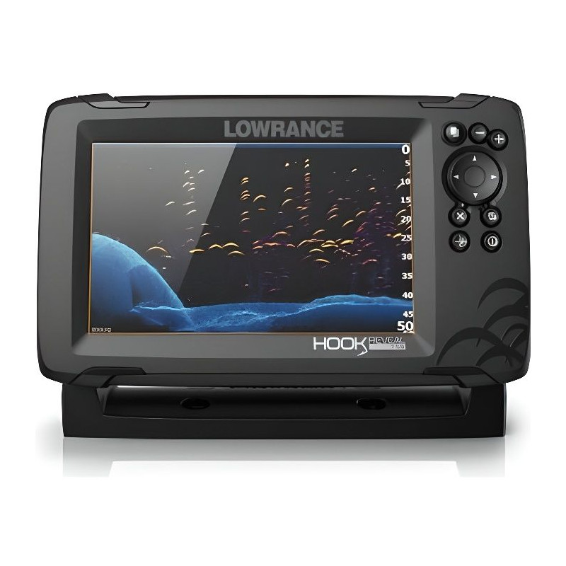 LOWRANCE Hook Reveal 7 Combiné GPS sondeur - Sonde HDI 50/200