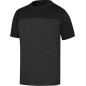 Tee shirt 100% coton GENOA2 gris noir TS DELTA PLUS GENO2GNPT