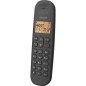 Téléphone fixe sans fil - LOGICOM - DECT ILOA 155T SOLO - Noir - Avec répondeur