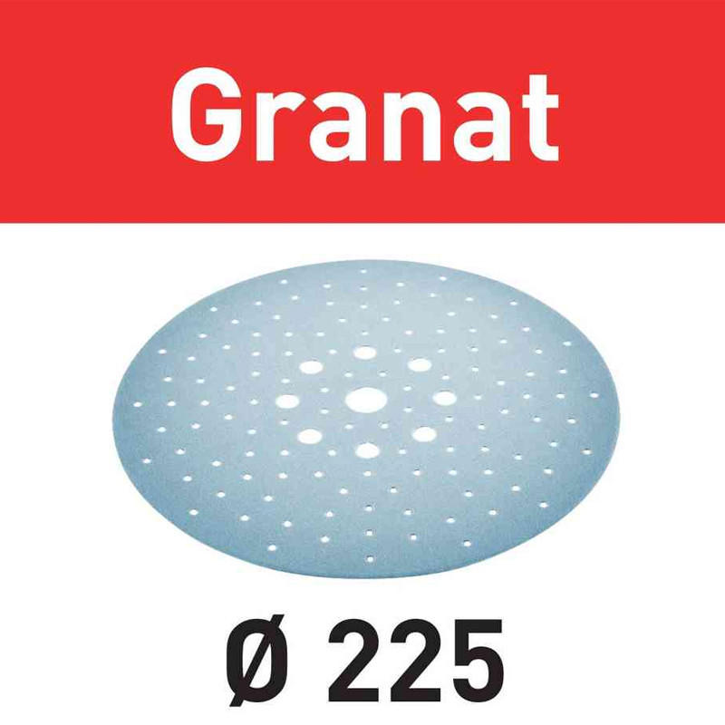 Abrasifs GRANAT STF D225 128 P80 GR 25 FESTOOL 205655
