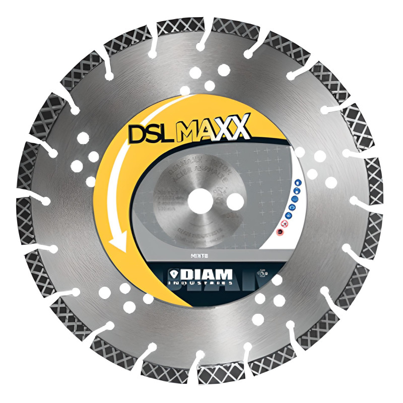Disque diamant mixte 230x22,23mm DIAM INDUSTRIES DSLMAXX230 22