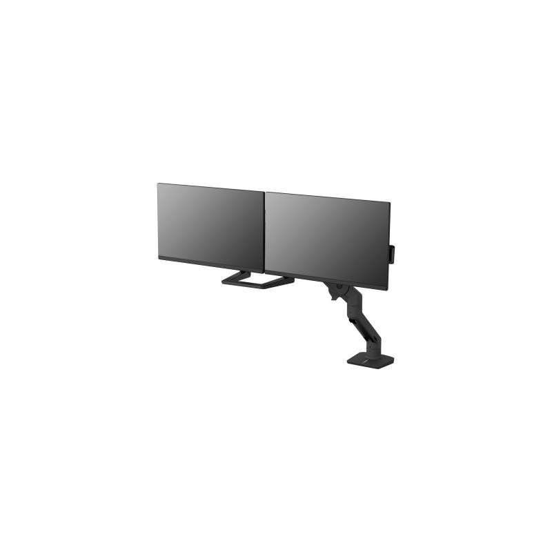 Ergotron HX Desk Dual Monitor Arm Befestigungskit matte black Schwarz (45-476-224) (45476224)