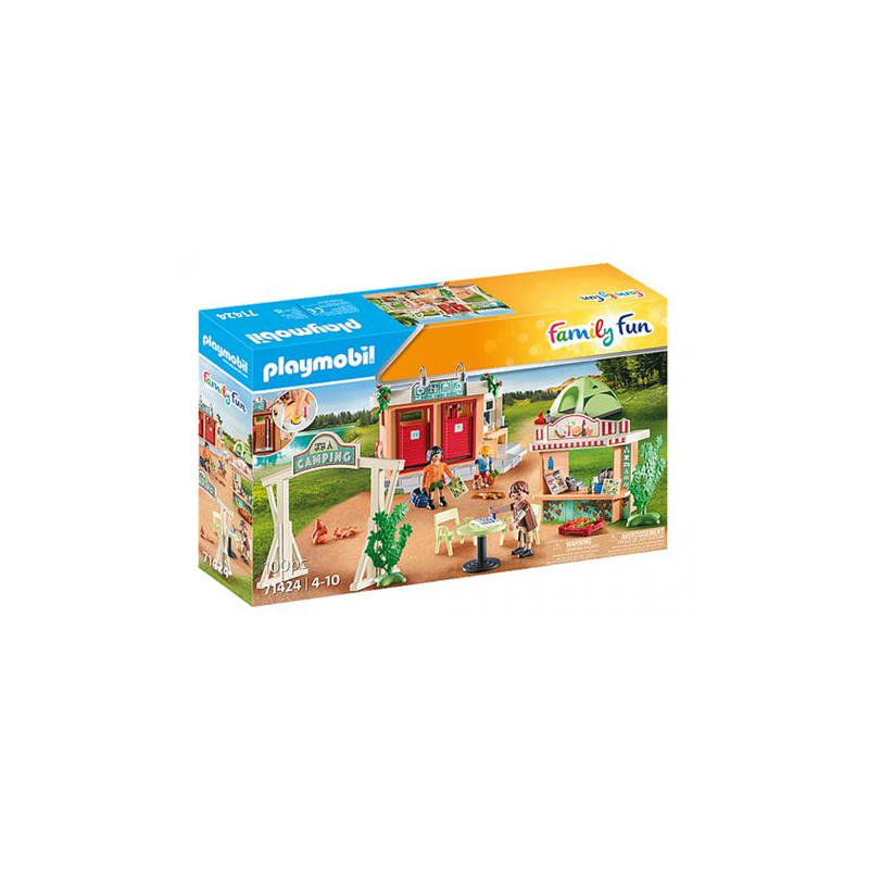 Playmobil Family Fun 71424 Camping avec accessories