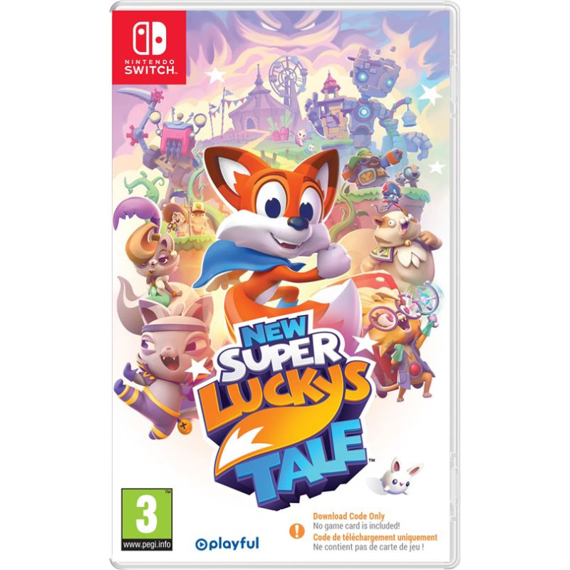 New Super Lucky Tale Code in a box Nintendo Switch