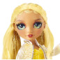 Rainbow High Poupée Mannequin avec Kit de Slime et Animal de Compagnie - Sunny (Jaune) - Poupée Pailletée 28 cm avec Kit de S