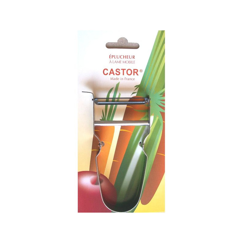 Rasoir légumes castor inox blister RUSILLON - 1010