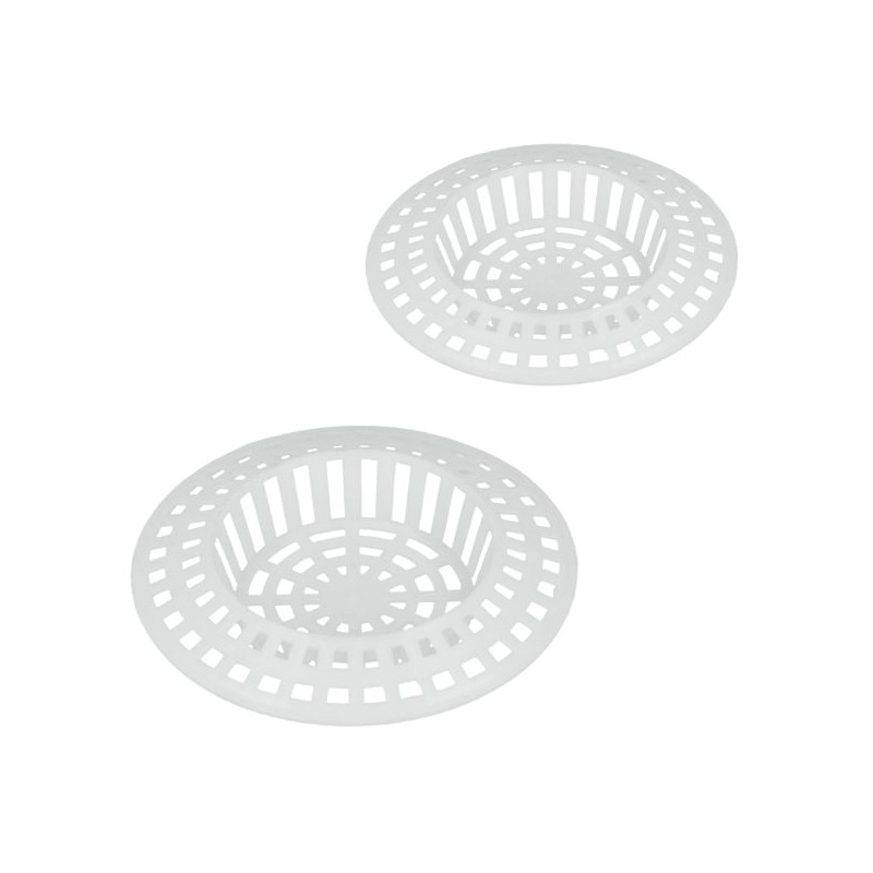 2 filtres d'évier plast. Ø 4,5 à 6cm METALTEX - 29754510080