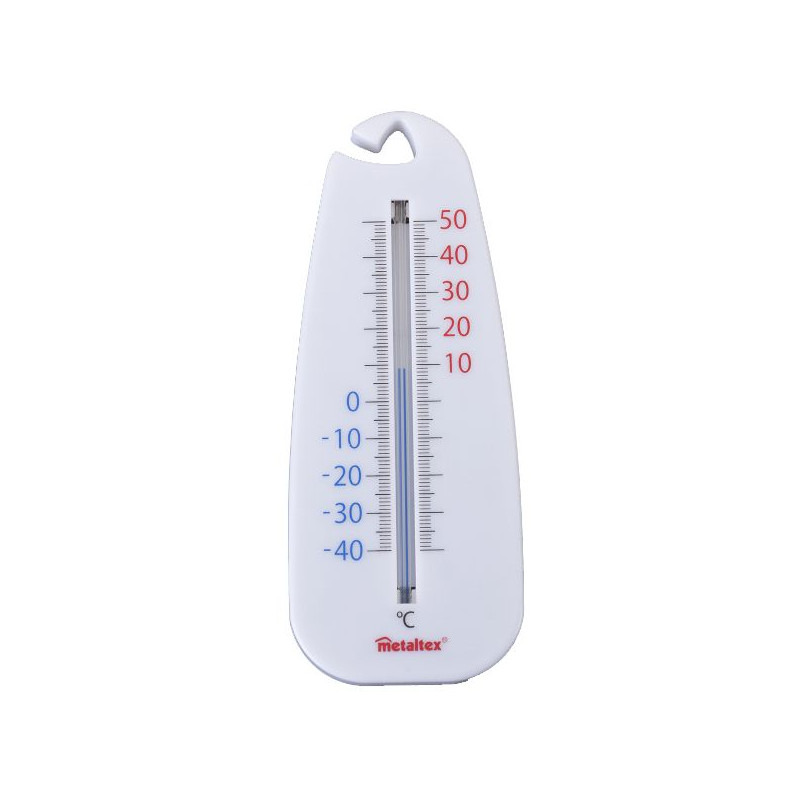 Thermomètre intérieur / extérieur plast. 14cm METALTEX - 29800210080