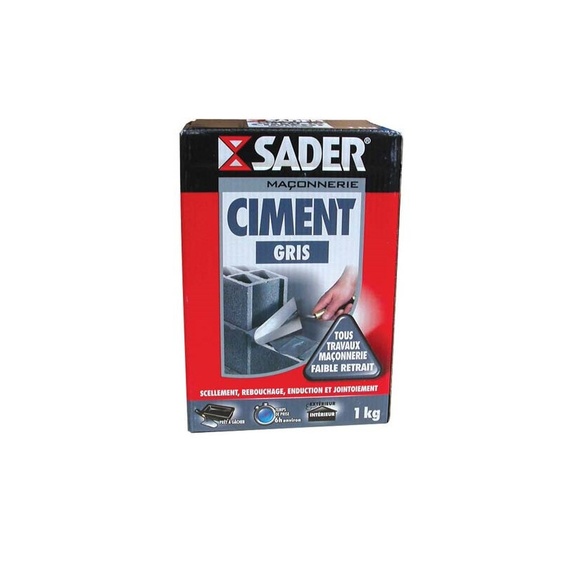 CIMENT GRIS 1KG SADER SADER - 30121782