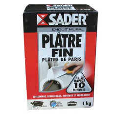 SADER PLATRE FIN  1KG SADER SADER - 30602262